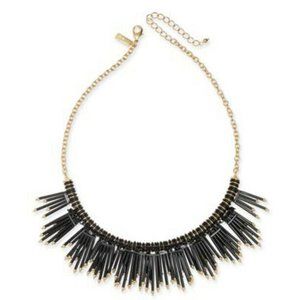 New Inc Beaded Fringe Statement Necklace $49.50